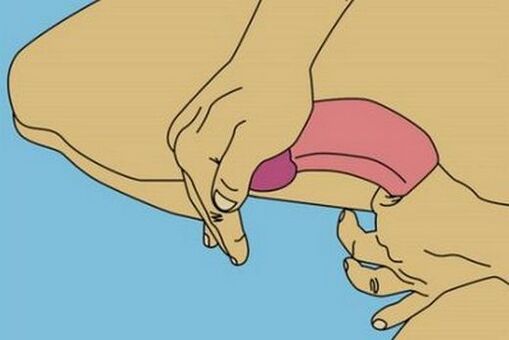 згінанне пеніса для павелічэння галоўкі