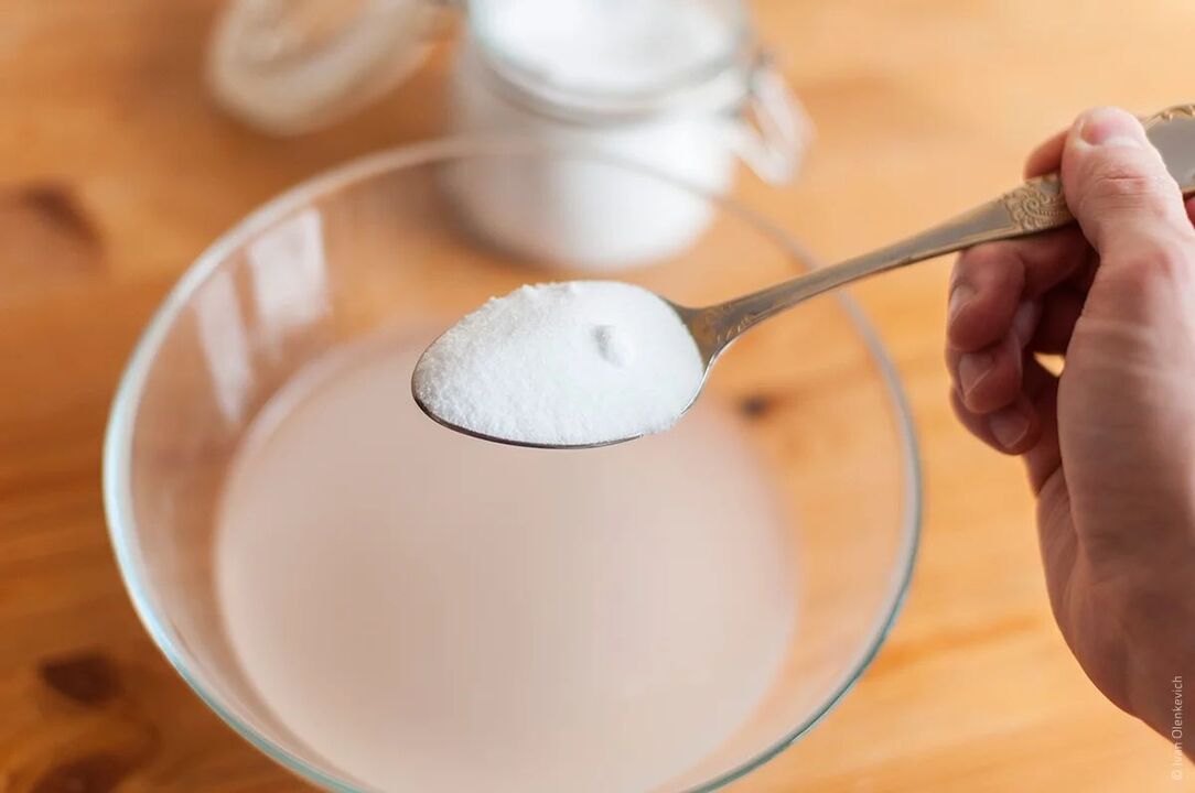 як правільна разводзіць содавы раствор